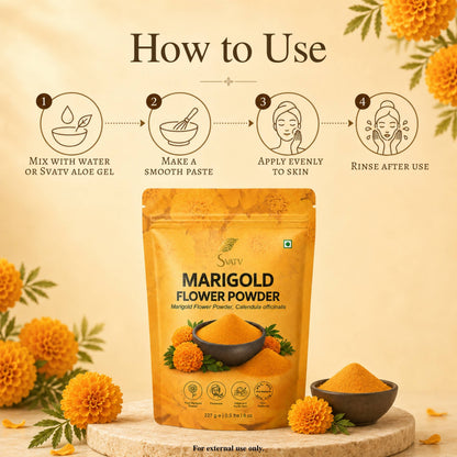 Svatv Marigold Powder - 227GM