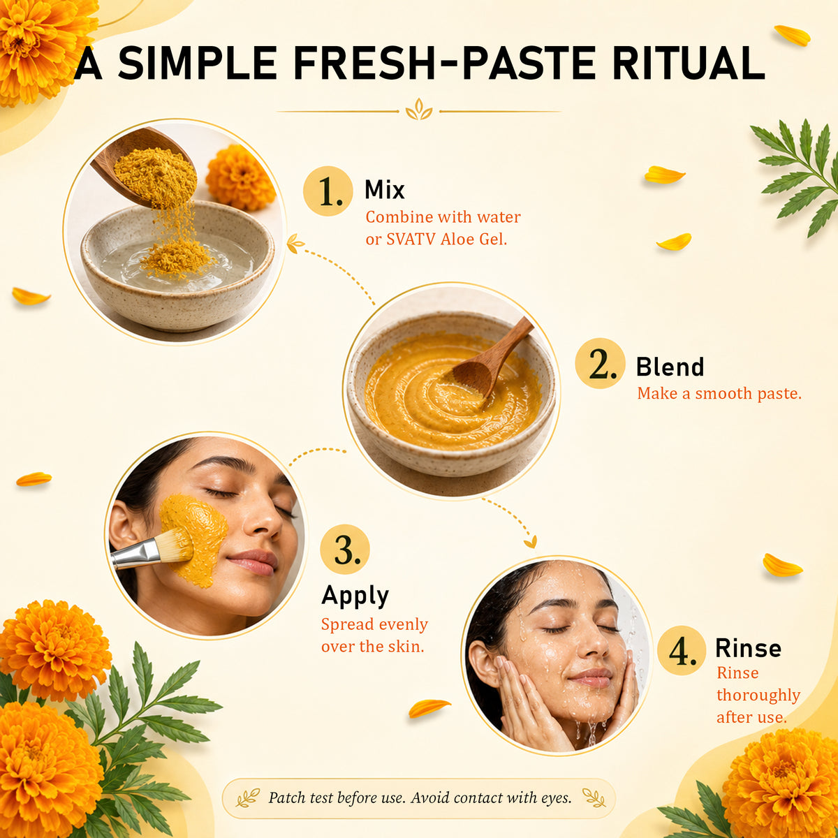 SVATV Marigold Powder - 227GM