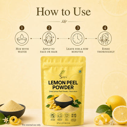 SVATV LEMON PEEL POWDER - 227g
