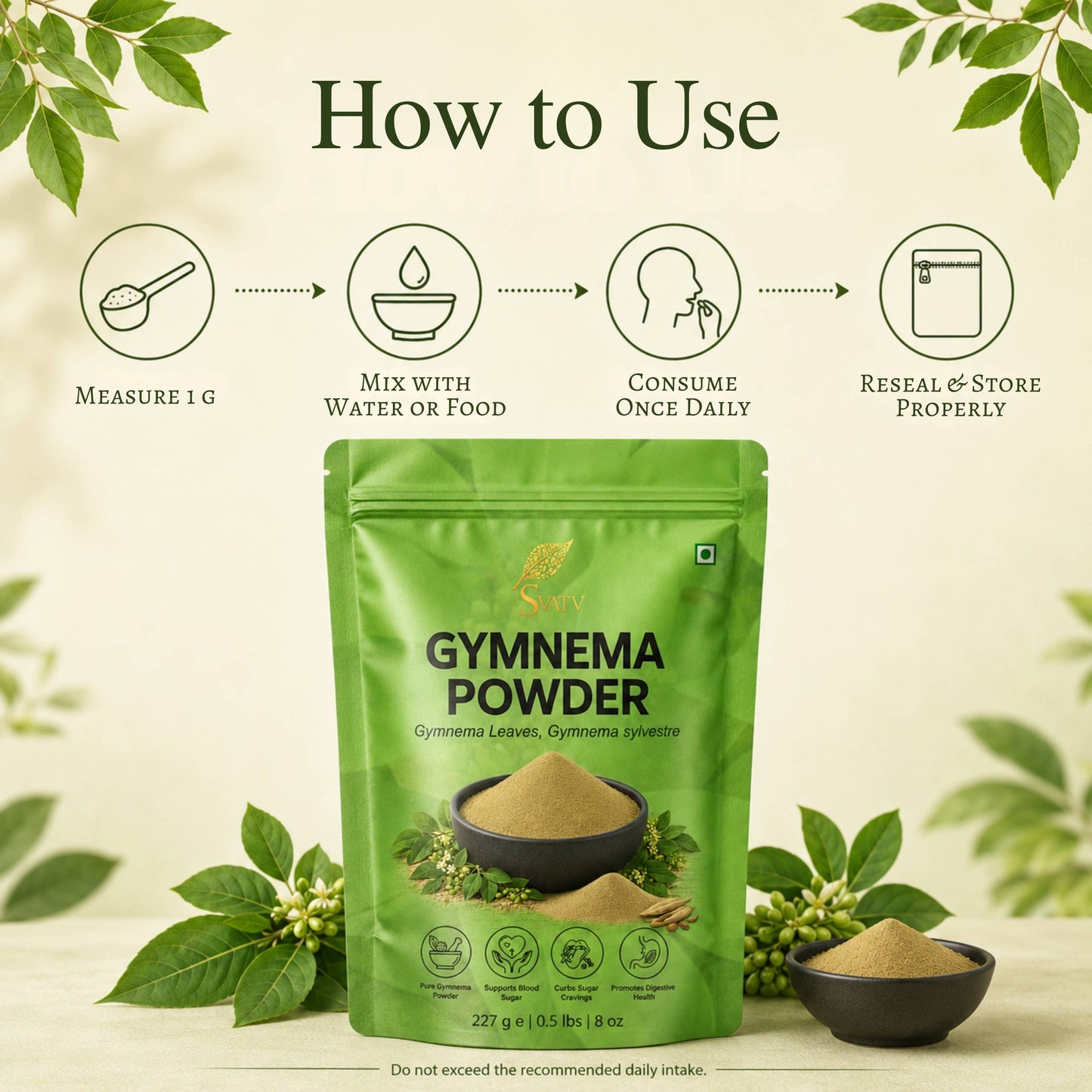 Svatv Gymnema Powder - 227GM