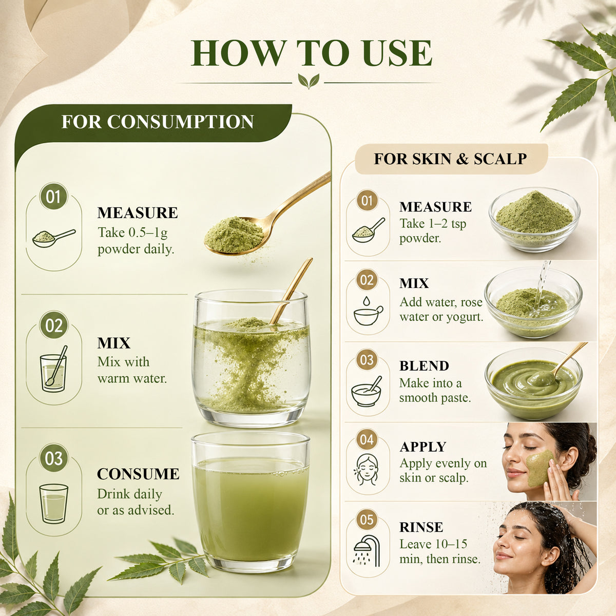 SVATV Neem Powder - 227GM