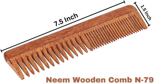 SVATV NEEM WOODEN COMB N-79