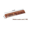 SVATV Handcrafted Rosewood Comb For Detangling , Thick, Curly And Wavy Hair, Eco-friendly - S- 79 A