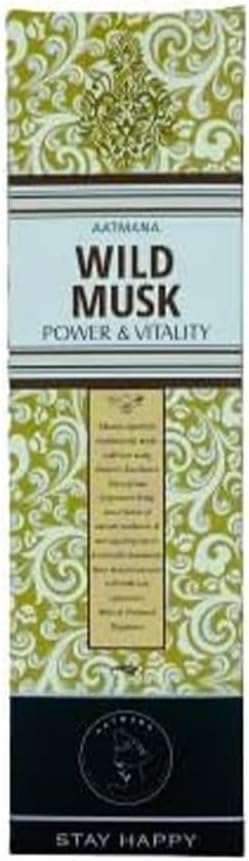 AATMANA INCENSE STICK WILD MUSK 100GM