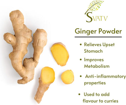 SVATV Ginger Powder (Zingiber officinale Roscoe) | 227gm (8_oZ)