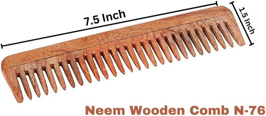 SVATV NEEM WOODEN COMB N-76