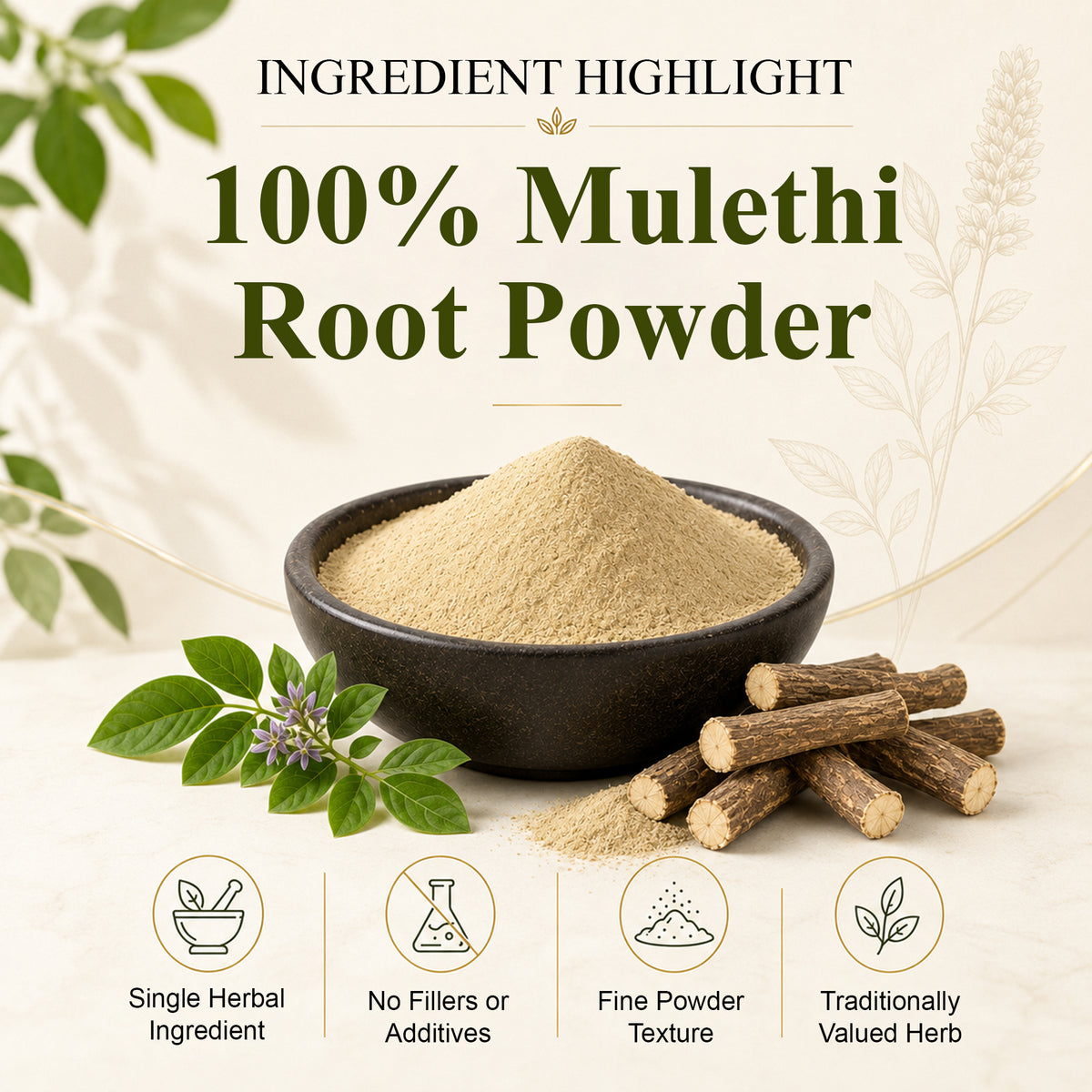 SVATV Mulethi Powder - 227GM