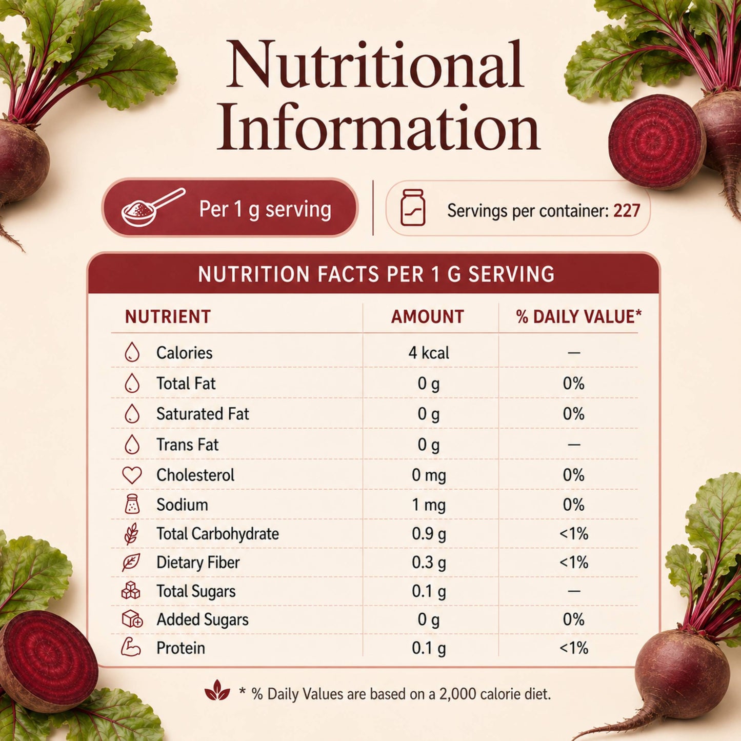 Svatv Beetroot Powder - 227GM