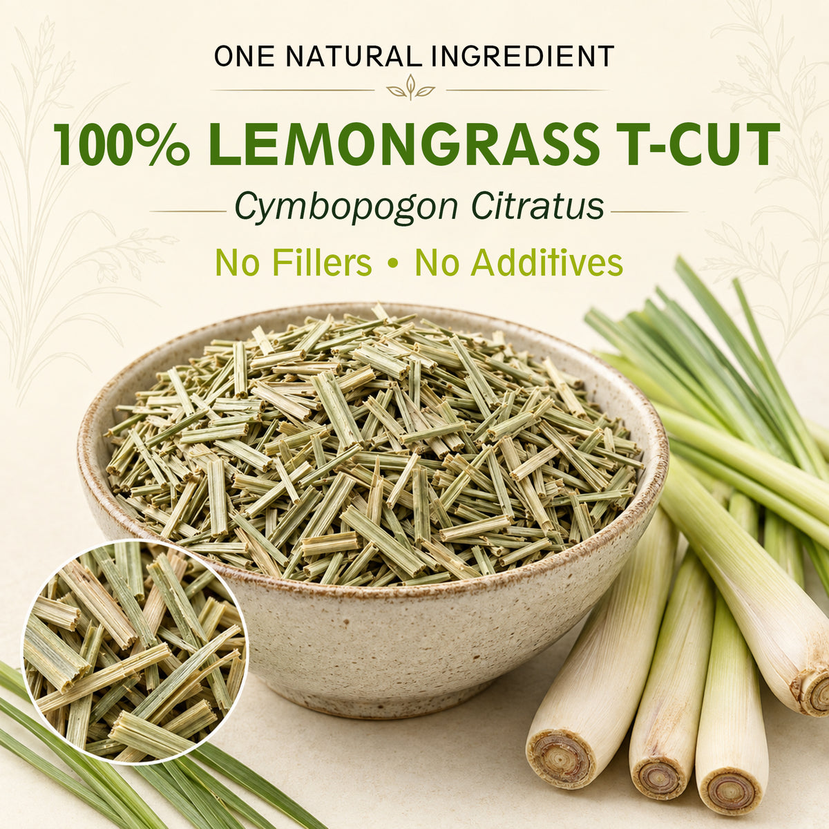 SVATV Lemongrass Leaves T-CUT - 227GM