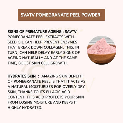 SVATV POMEGRANATE POWDER FOR SKIN 227GM
