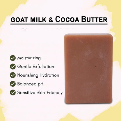 SVATV Handcrafted savon with Goat Milk & Cocoa Butter 125gm