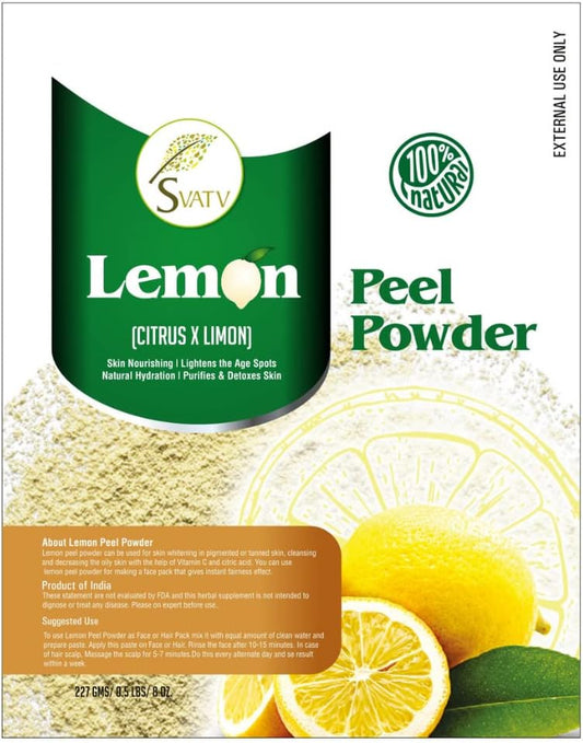 SVATV LEMON PEEL POWDER - 227g