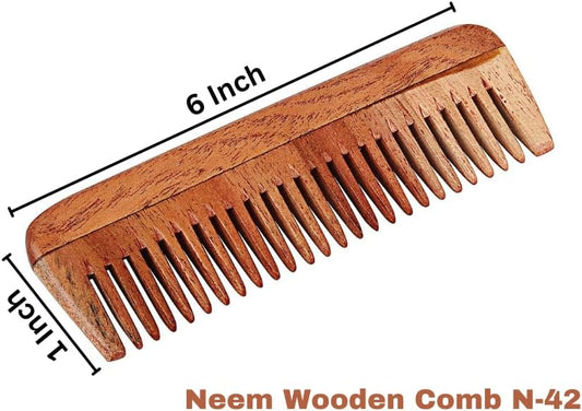 SVATV NEEM WOODEN COMB N-42