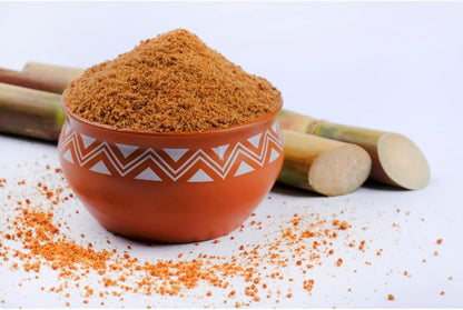 SVTAV Jaggery Powder, Hand-Grinded Gur Powder | Natural Sweetener | 500gm (16_oZ)