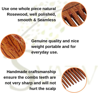 SVATV SHISHAM WOODEN COMB S-16