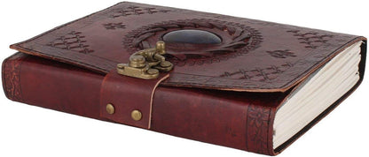 OVERDOSE LJ BROWN with Stone Leather Journal Lock 6/8