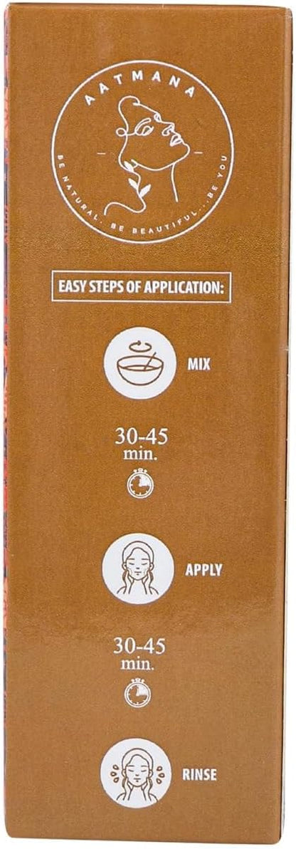 AATMANA Fullers Earth Powder | Multani Mitti | Indian Healing Clay | For Skin 100gm