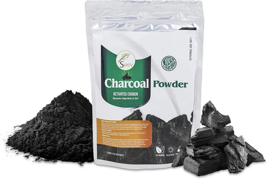 SVATV Active Charcoal Powder | For Skin 227gm (8_oZ)