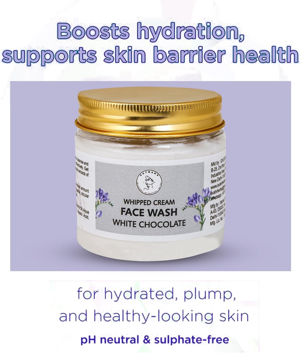 AATMANA Face Wash White Chocolate 100gm Skin Care