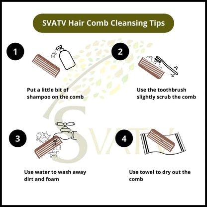 SVATV SHISHAM WOODEN COMB S-16