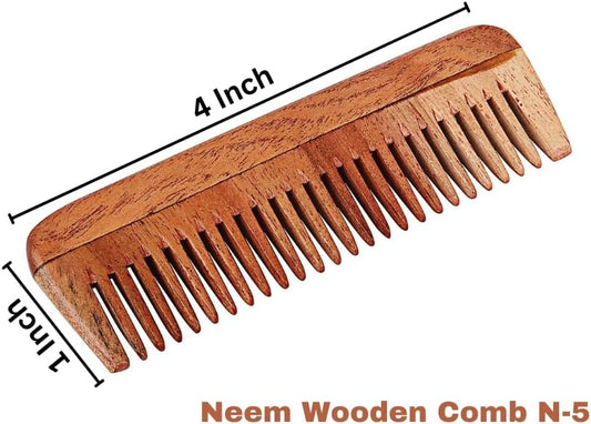 SVATV NEEM WOODEN COMB N-5