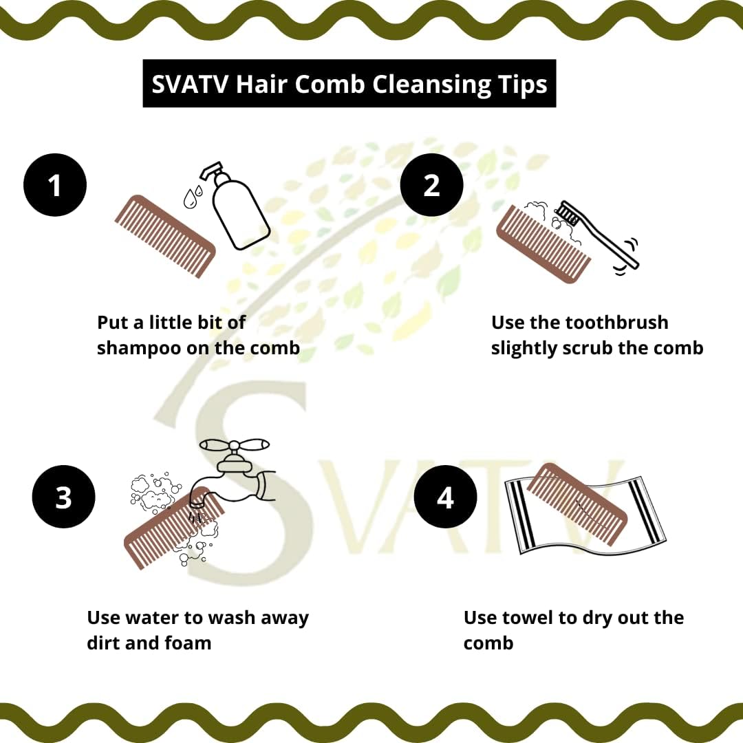 SVATV SHISHAM WOODEN COMB S-5