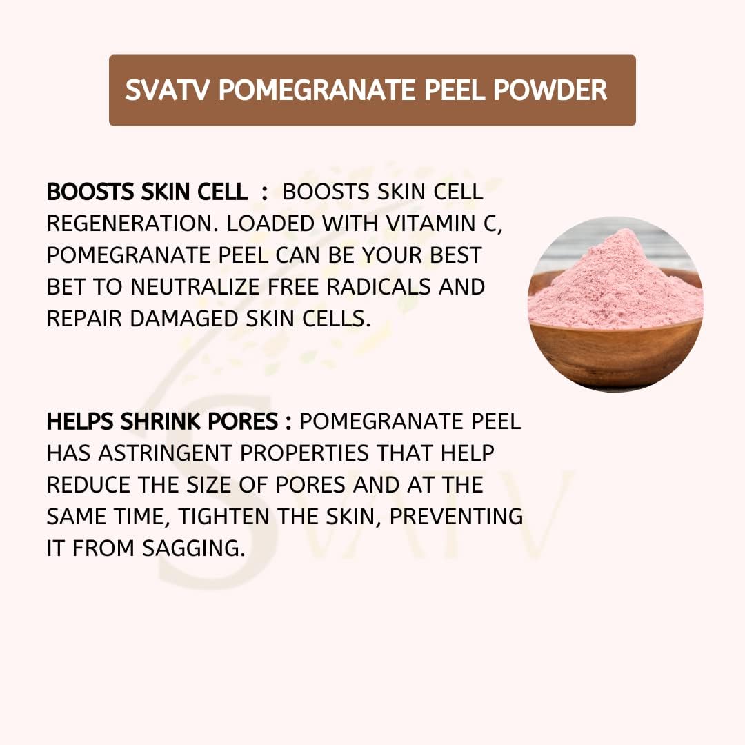 SVATV POMEGRANATE POWDER FOR SKIN 227GM