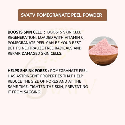 SVATV POMEGRANATE POWDER FOR SKIN 227GM