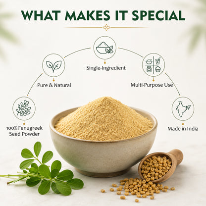 SVATV Fenugreek Powder 227gm (Methi)
