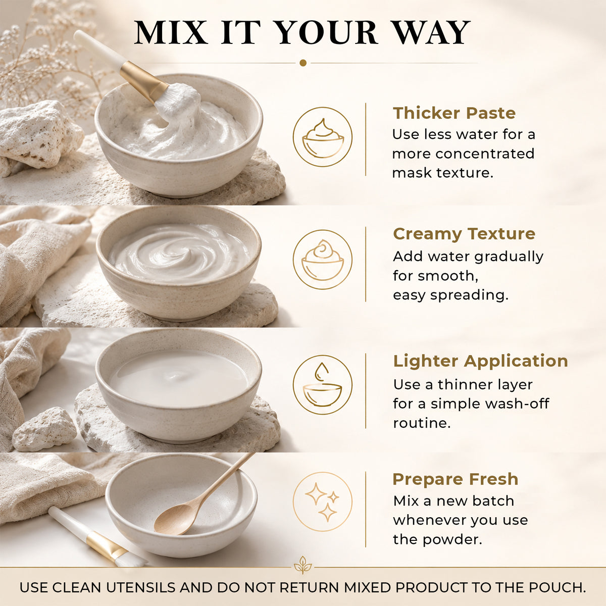 SVATV White Kaolin White Clay I Powder For Skin 227gm (8_oZ)