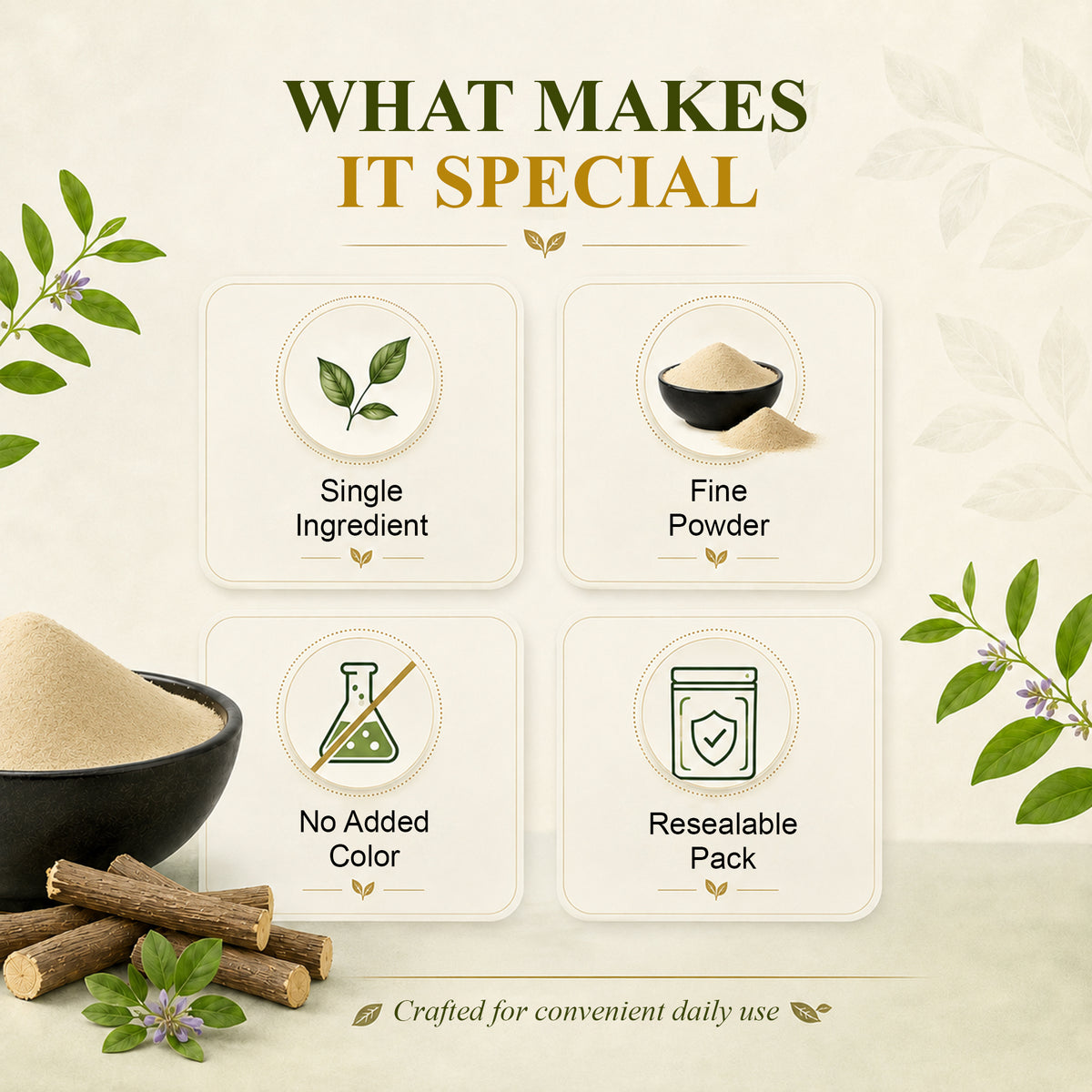 SVATV Mulethi Powder - 227GM