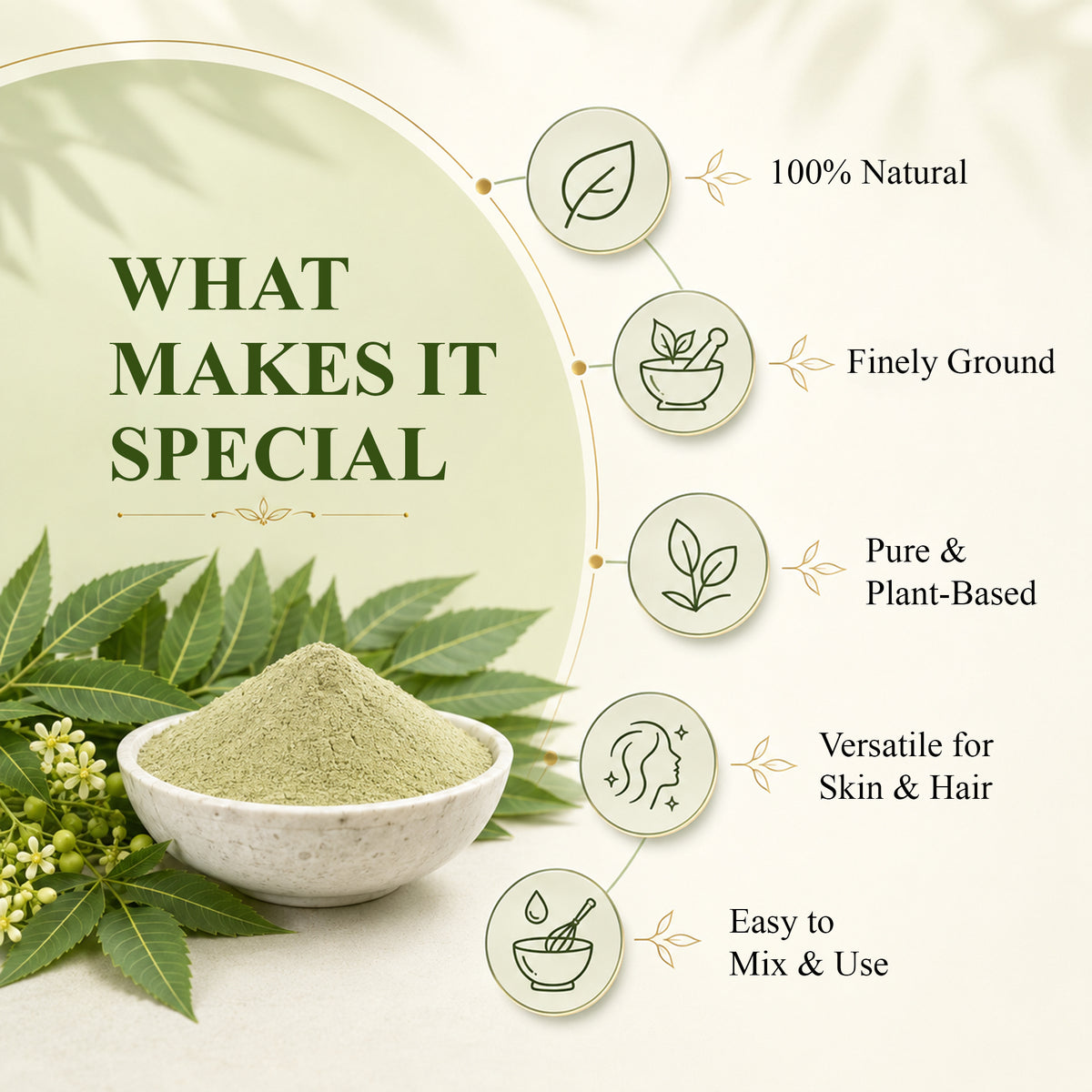 SVATV Neem Powder - 227GM