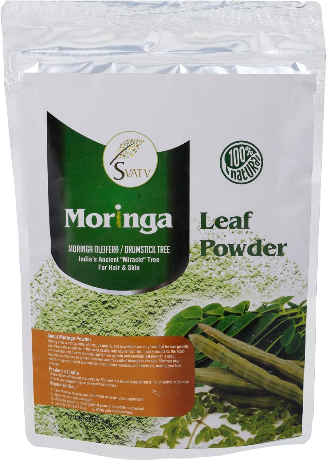 Svatv Moringa Powder 227gm