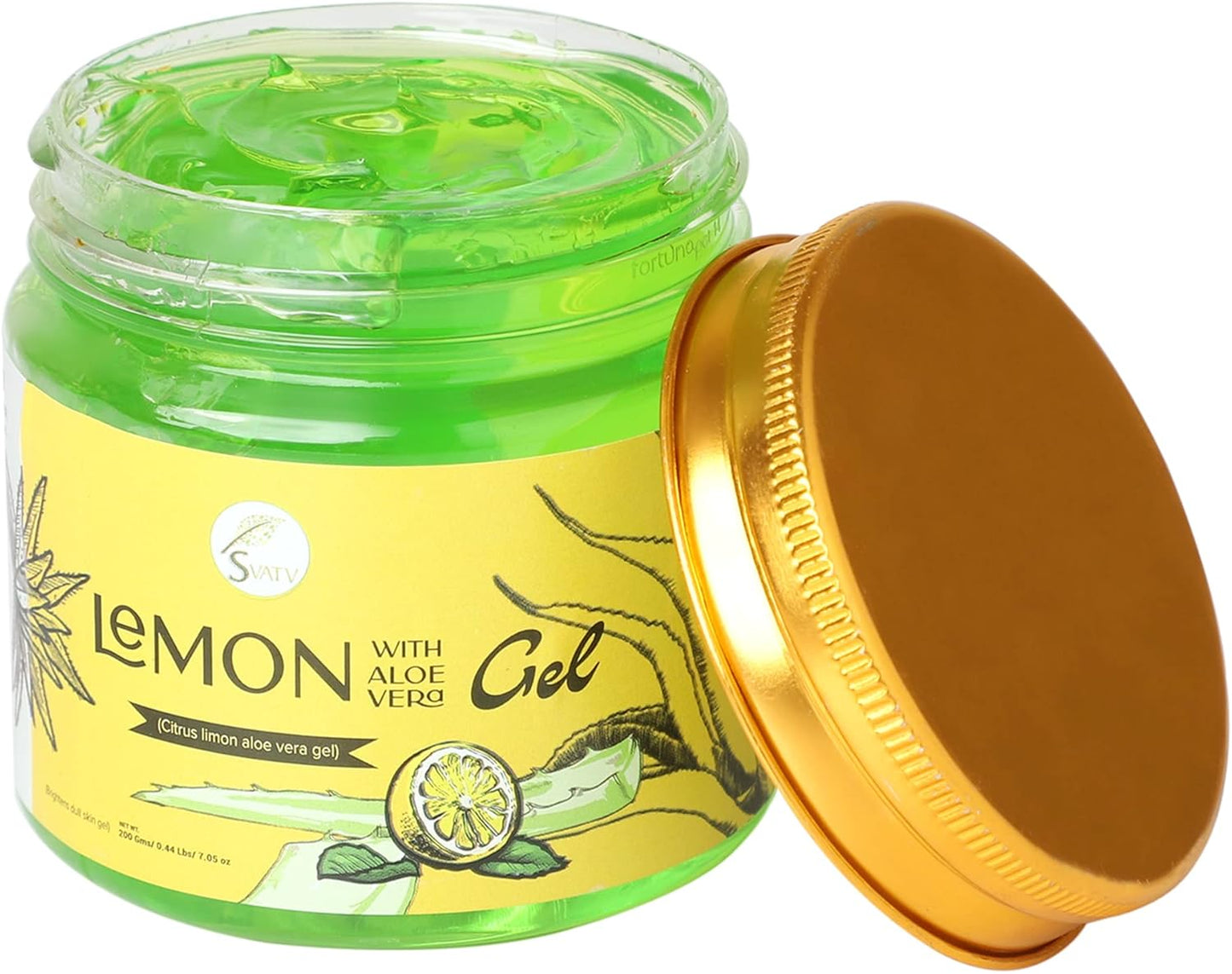 SVATV Lemon Aloe Vera Gel For Skin 200gm
