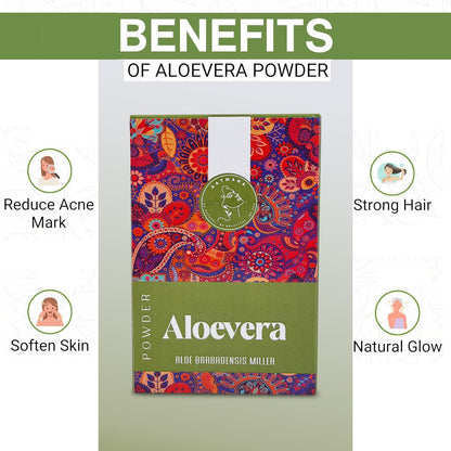 AATMANA Aloe Vera Powder for Skin & Hair 100gm