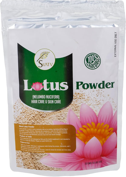 Svatv Lotus Powder 227gm For Skin