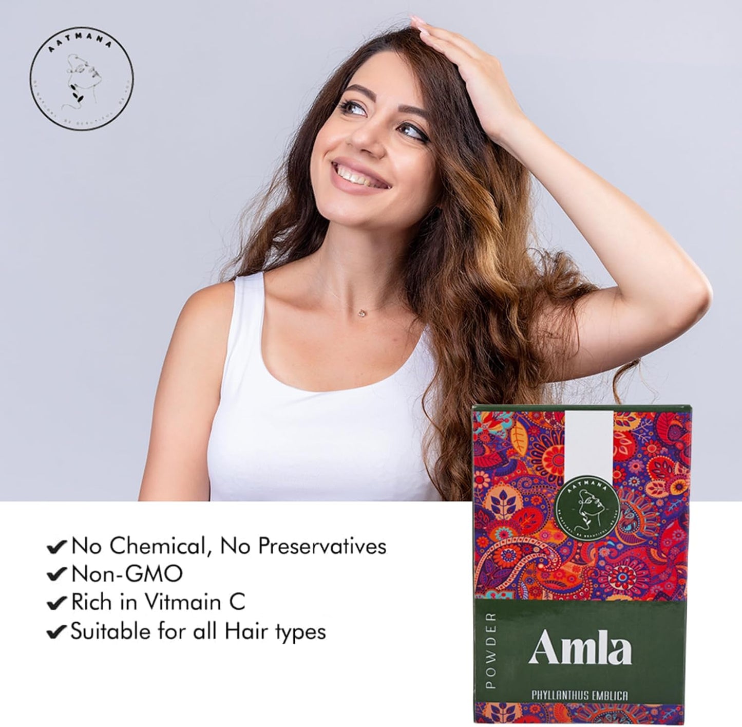AATMANA Amla Powder For Skin 100gm