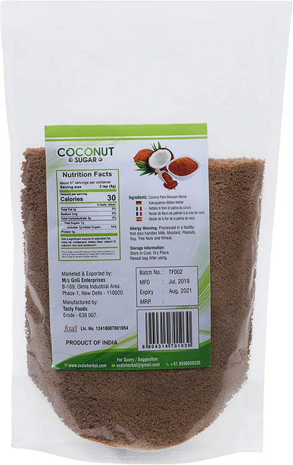 SVATV Coconut Sugar Powder | Natural Sweetener Powder | 227gm (8_oZ)