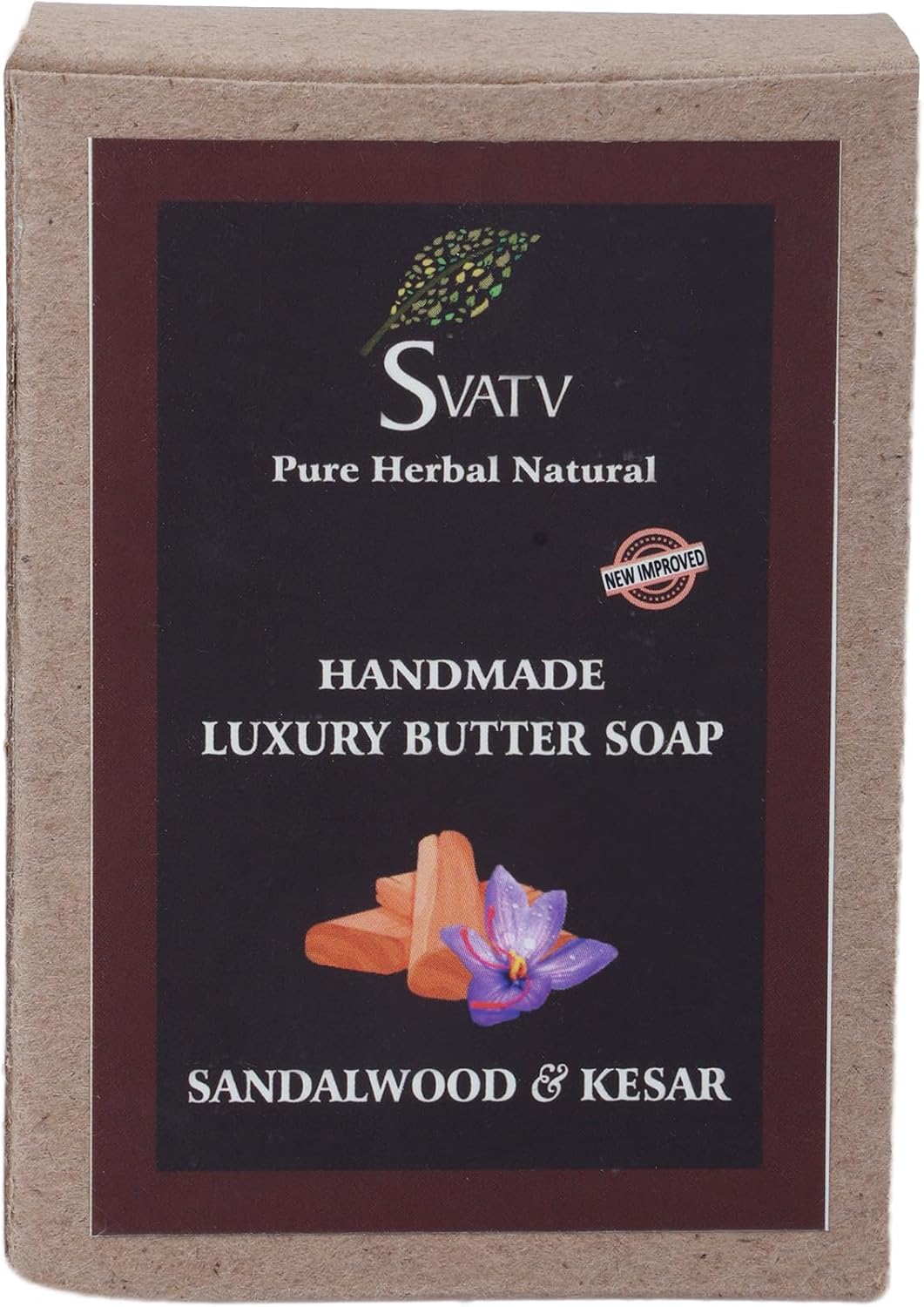 SVATV Sandalwood & Kesar For Men and Women 125gm