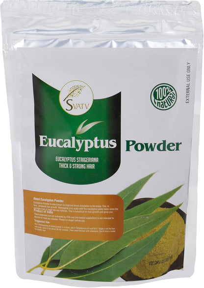 SVATV Eucalyptus Powder | For Hair Care | 227gm | (8_oZ)