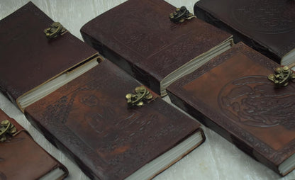 OVERDOSE Star Dragon Journal Notebook Handmade Antique Journal 5/7