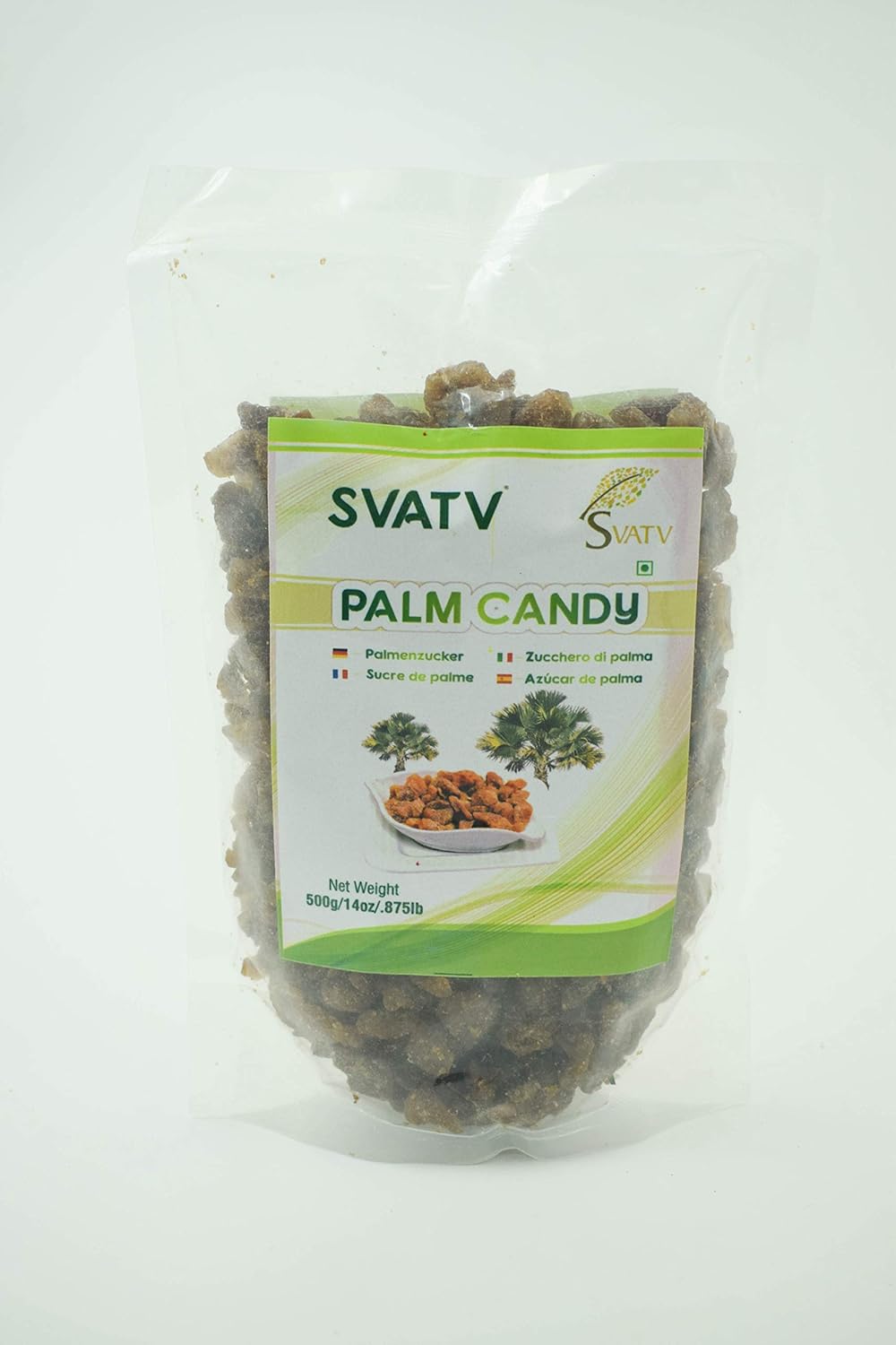 SVATV Palm Candy | Natural Sweetener Powder | 500gm (16_Oz)