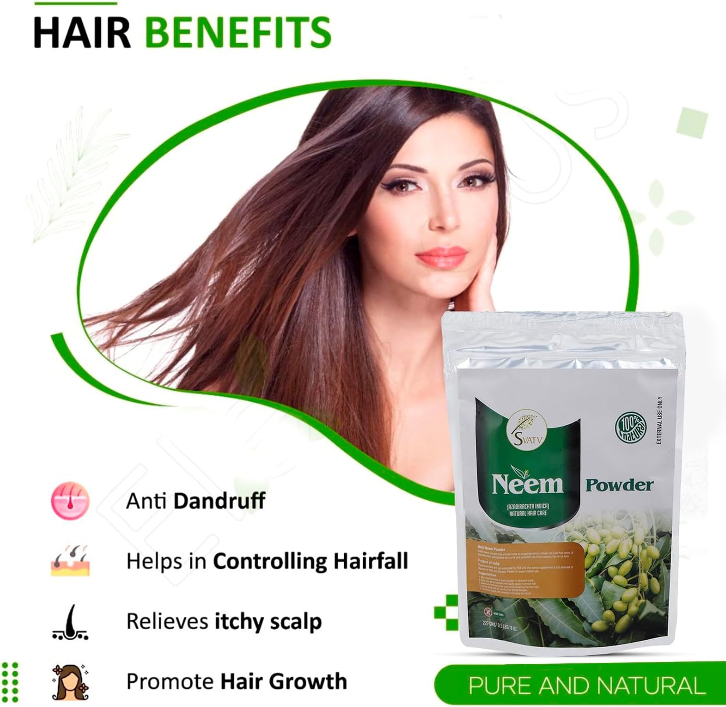 Svatv Neem Powder - 227GM