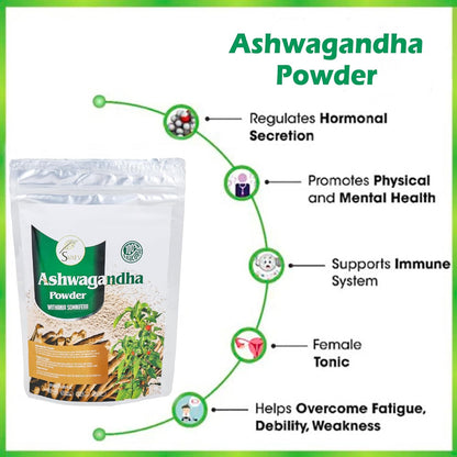 SVATV Ashwagandha Powder | Withania Somnifera 227gm (8_oZ)