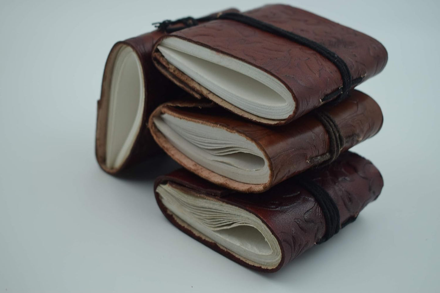 OVERDOSE Set of 4 Miniature Diary - Handcrafted Journal 3x3