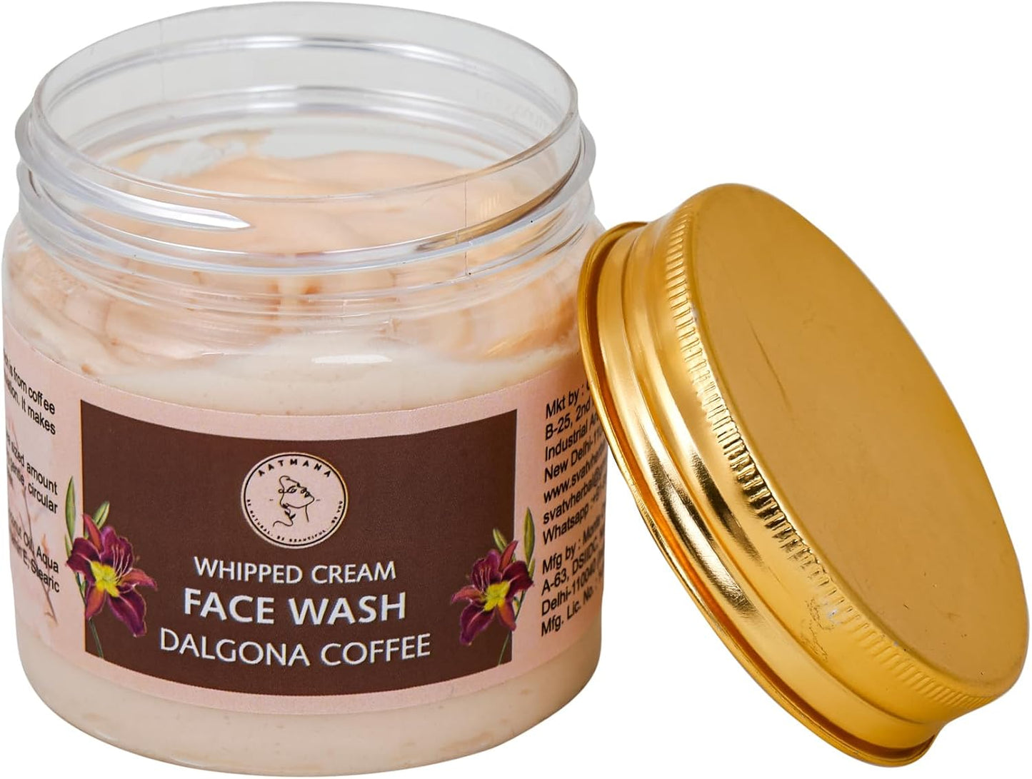 AATMANA Face Wash Dalgona Coffee 100gm Skin Care