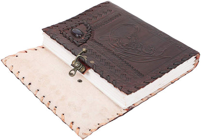 Overdose Dragon With Stone Leather Diary 5*7