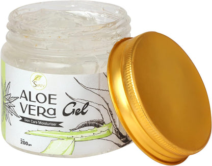 SVATV Natural Aloe Vera Gel For Skin 200gm