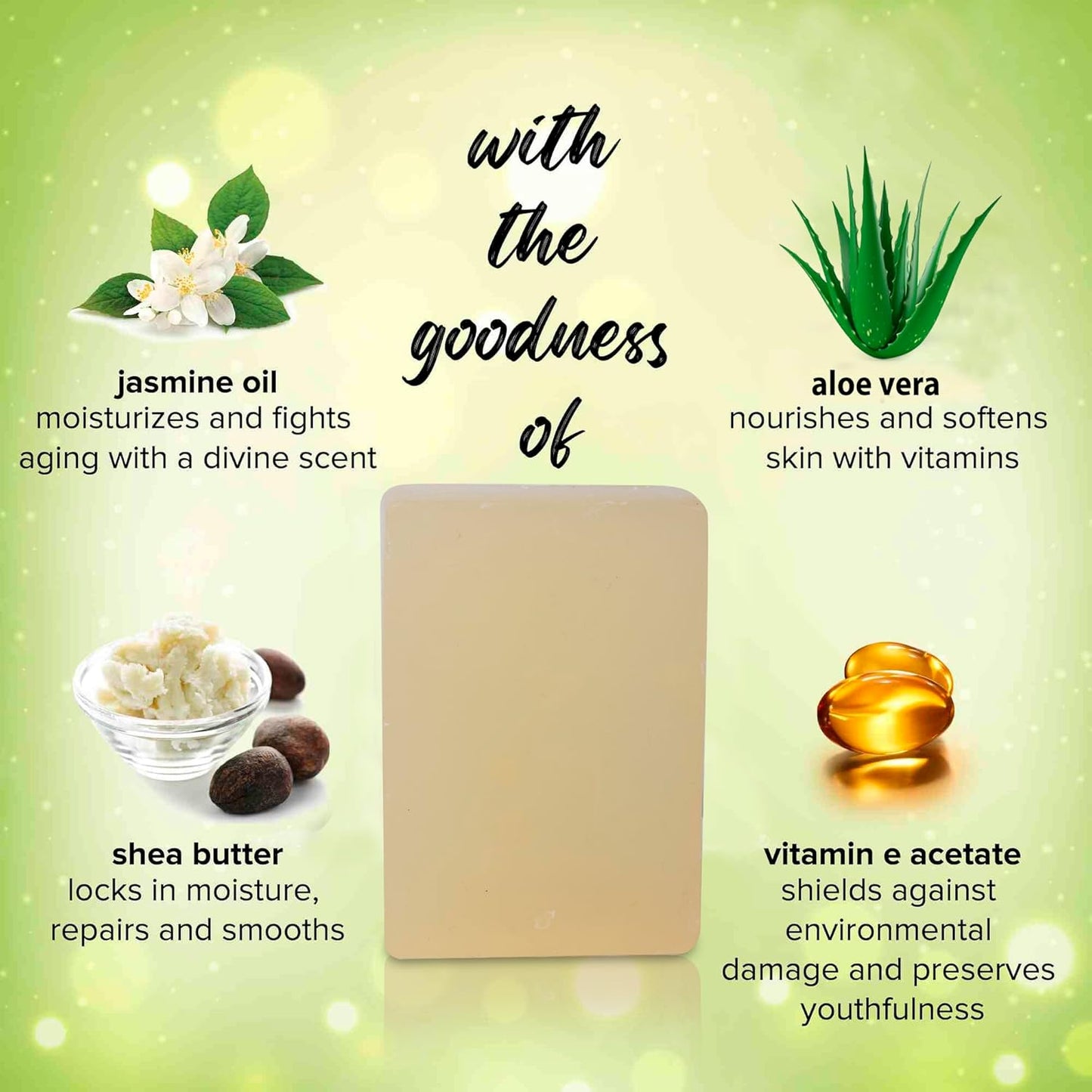 SVATV Handcrafted savon with natural, soothing herbs of Clove and Jasmine 125gm