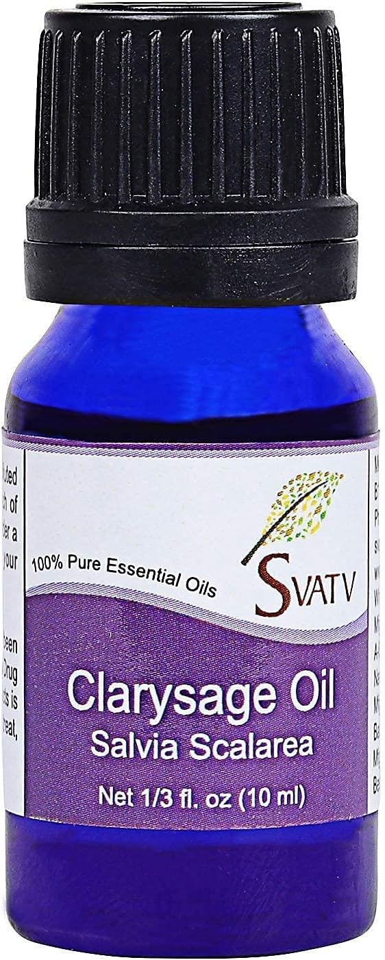 SVATV Clary Sage Essential Oil 10ml